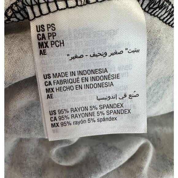 JM Collection Blouse WMNS S Brown Cheetah Top 3/4 Sleeve Pullover Crew Neck - Picture 7 of 8